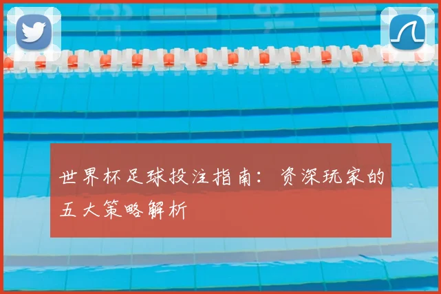世界杯足球投注指南:资深玩家的五大策略解析